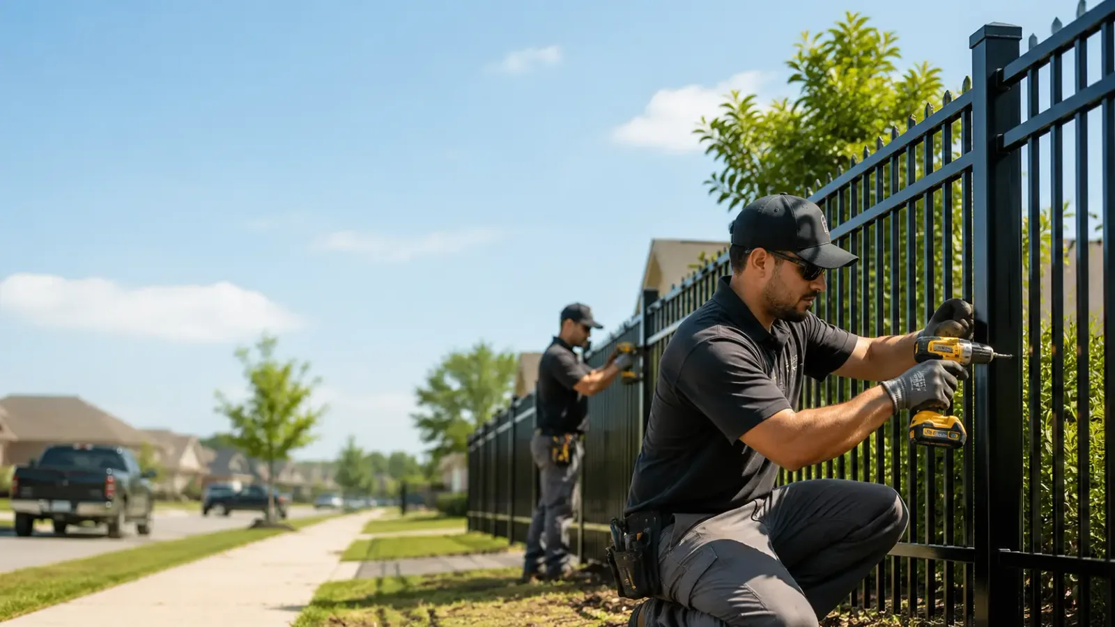 Metal Fence Installation in Diamond, OH